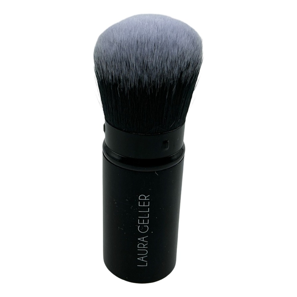 Laura Geller Retractable Airbrush Kabuki Brush Black Makeup Tool
